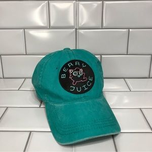 POKÉMON JIGGLY PUFF BERRY JUICE Green Hat; Preloved
